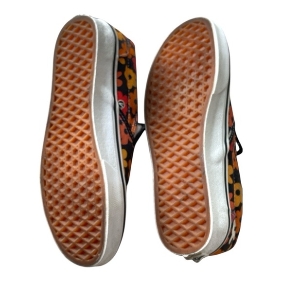 Vans Flower Power Project X Thick Canvas Slip-On Shoes Women’s Size 7 - Picture 4 of 12